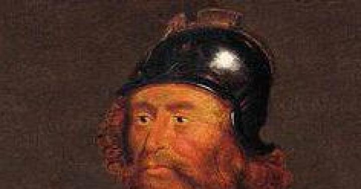 Robert I. Bruce, škótsky kráľ (1306 – 1329), jeden z najväčších škótskych panovníkov